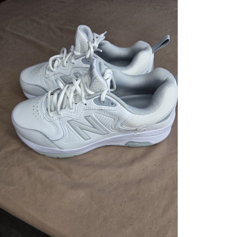 Women's New Balance 857 White Wide Width 4E Mom Sneaker Size 8.5 - Picture 5 of 13